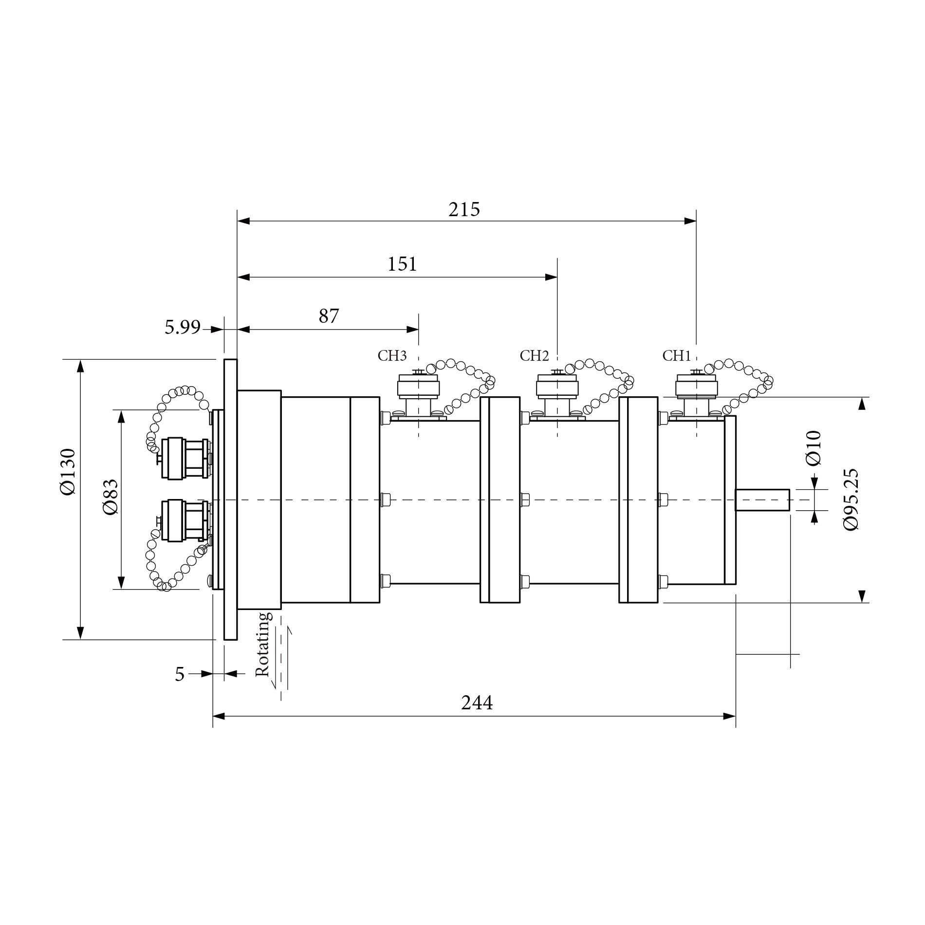 ·תؽRJ153184 1CH 2CH 3CHΪ1.0 GHz~1.1 GHz Nͽͷ