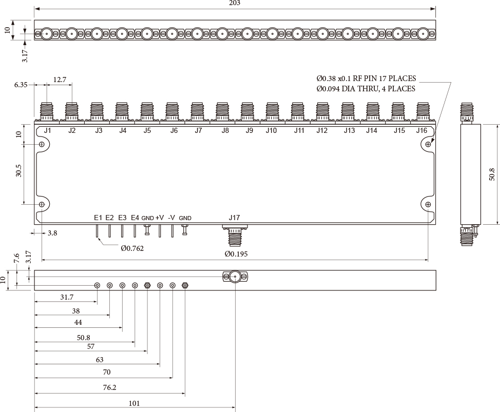 SW516121单刀多掷开关